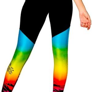 Zumba Swarovski Crystal Leggings, Size XS-S